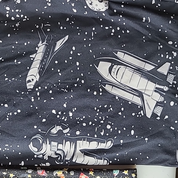 LuLaRoe parent/child Space theme sz TC /sz L/XL - Picture 5 of 5